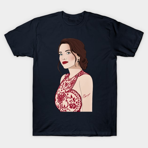 Kat Dennings T-Shirt by podfish